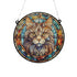 Cat Maine Coon Stained Glass Effect Suncatcher